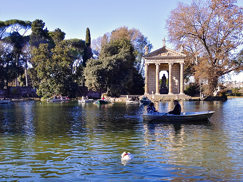 Laghetto di Villa Borghese